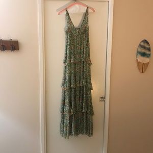 Bohemian Green Miss June Paris Dress (OS)